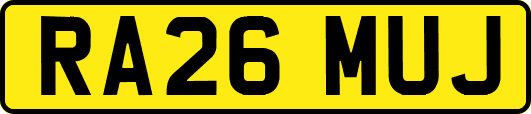 RA26MUJ