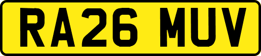 RA26MUV