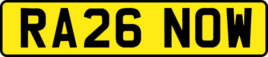 RA26NOW