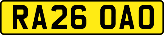RA26OAO