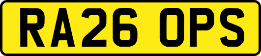 RA26OPS