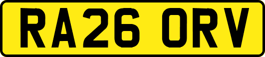 RA26ORV