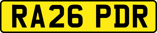 RA26PDR