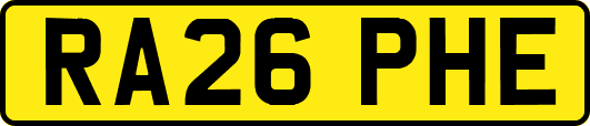 RA26PHE