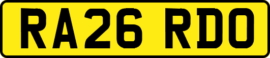 RA26RDO