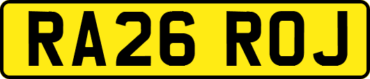 RA26ROJ