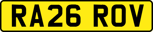 RA26ROV