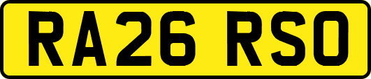 RA26RSO