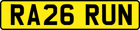 RA26RUN