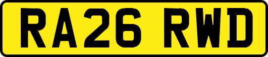 RA26RWD