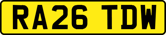 RA26TDW