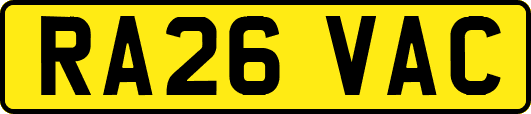 RA26VAC