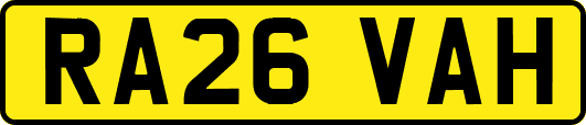 RA26VAH