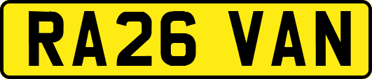 RA26VAN