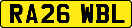 RA26WBL