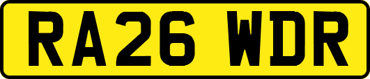 RA26WDR