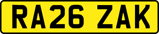 RA26ZAK