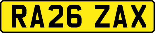 RA26ZAX