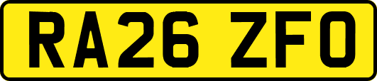 RA26ZFO