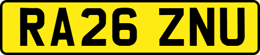 RA26ZNU