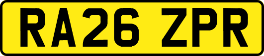 RA26ZPR