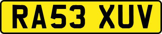 RA53XUV