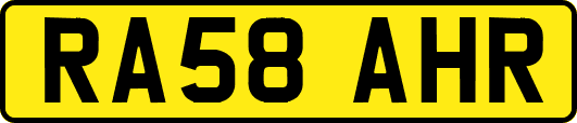 RA58AHR