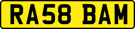 RA58BAM