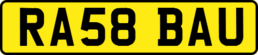 RA58BAU