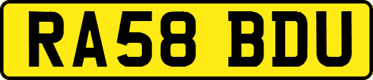 RA58BDU