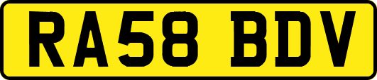 RA58BDV