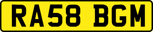 RA58BGM