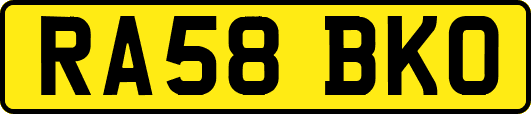 RA58BKO