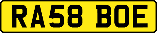 RA58BOE