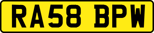 RA58BPW