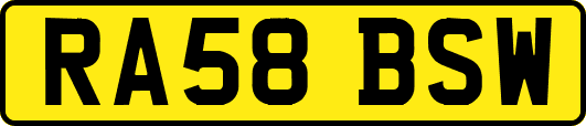 RA58BSW