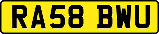 RA58BWU