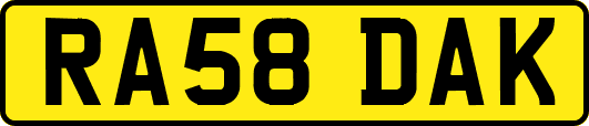 RA58DAK