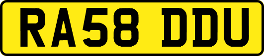 RA58DDU