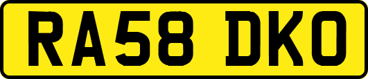 RA58DKO