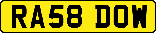 RA58DOW