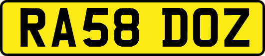RA58DOZ