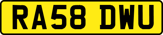 RA58DWU