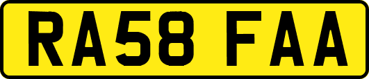 RA58FAA
