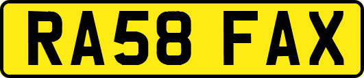 RA58FAX