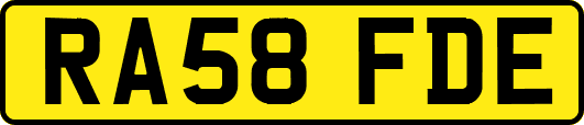RA58FDE