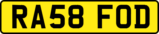 RA58FOD