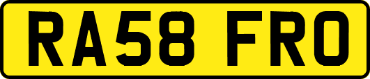 RA58FRO