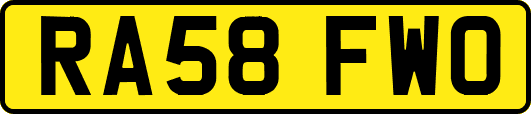 RA58FWO