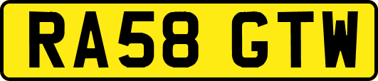 RA58GTW